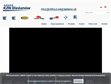 Tablet Screenshot of kzn.pl